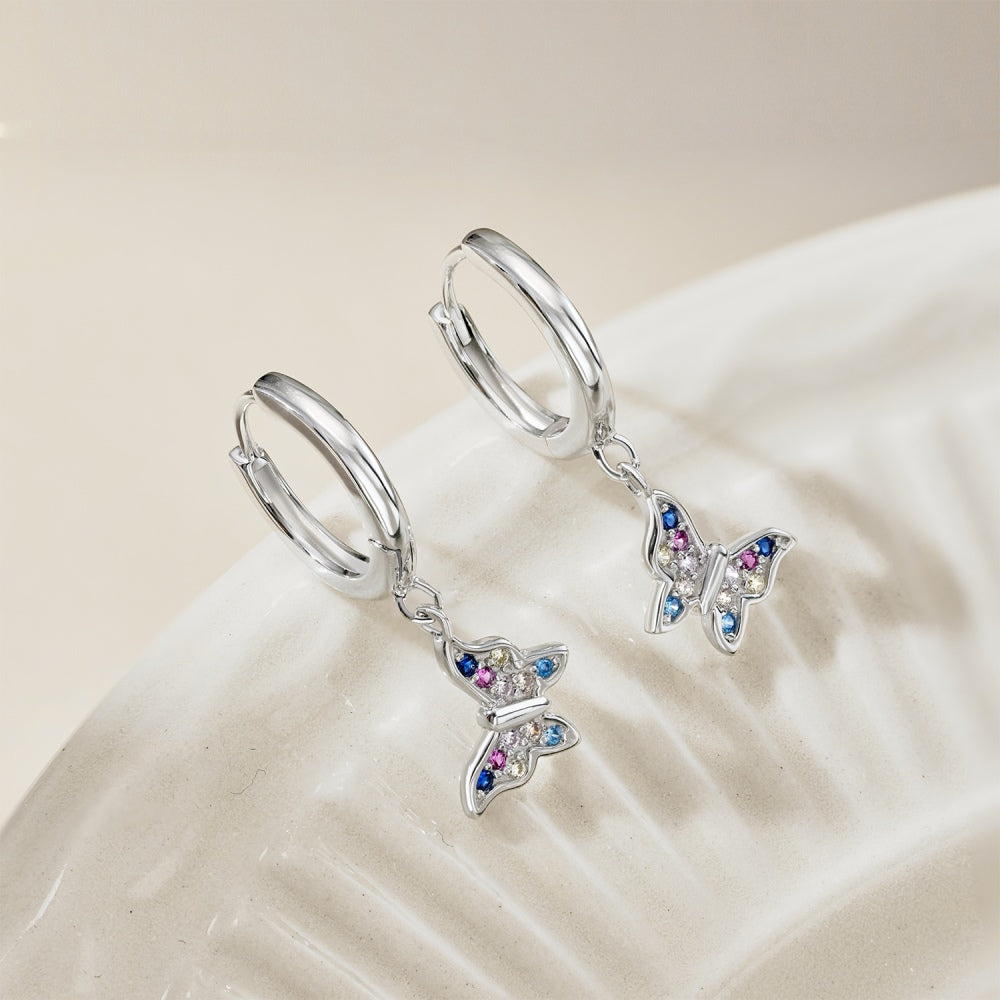 925 sterling silver hoop earrings